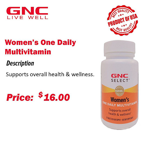 Womens One Daily Multivitamin